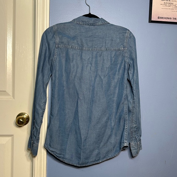 Denim Button Down Shirt - Picture 2 of 3